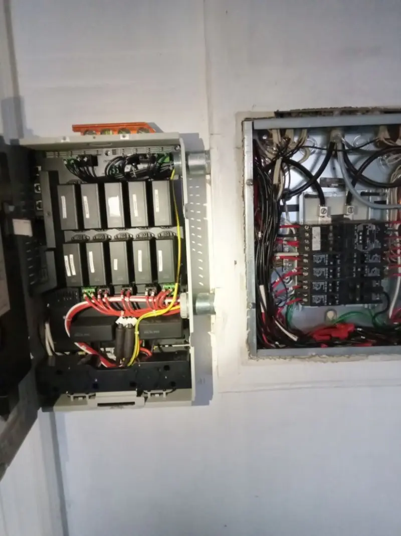 Electrical panel upgrade completed for Carbon Monoxide Detector Installation in Woodstock